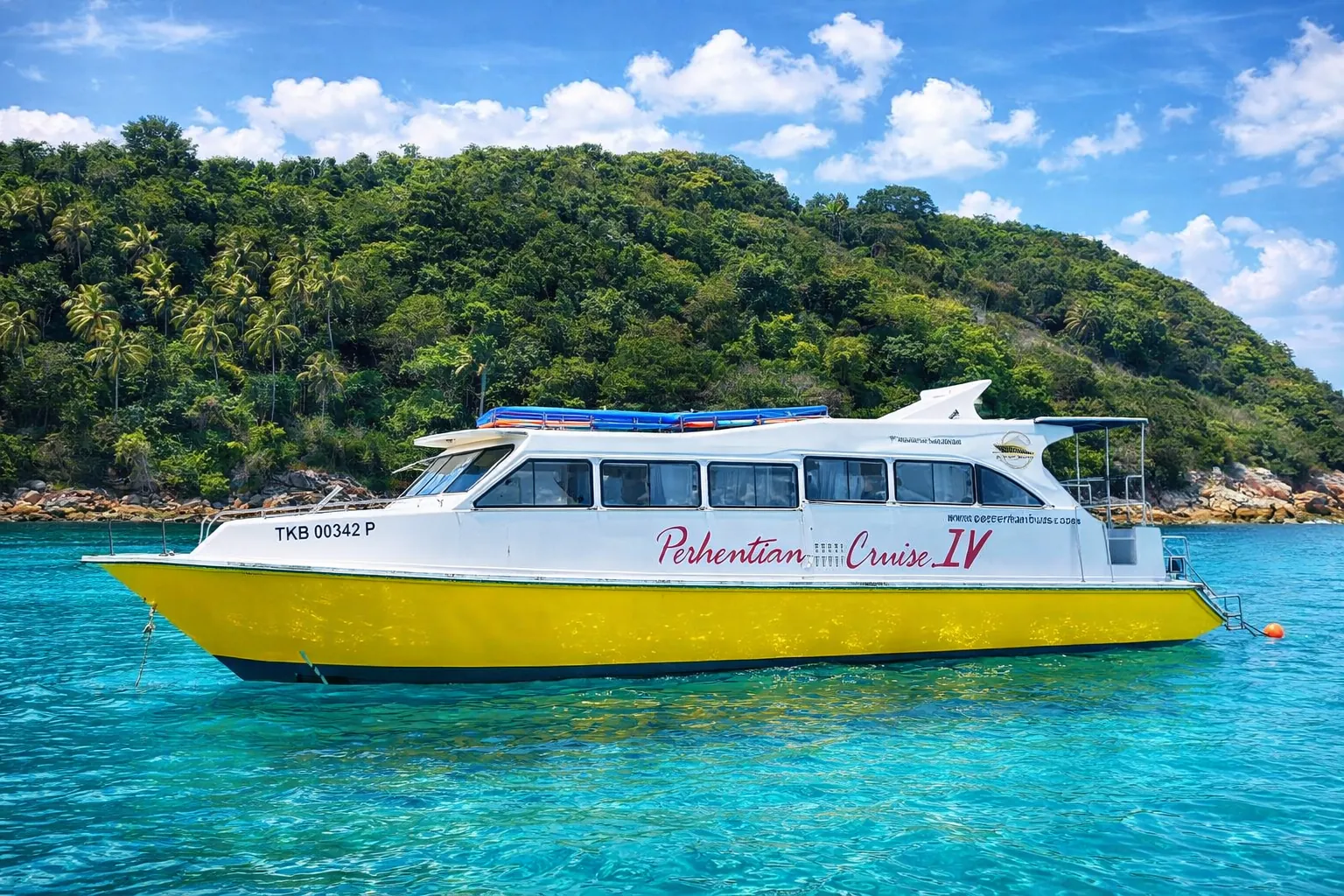 Ferry from Kuala Besut Jetty to Perhentian Islands Time